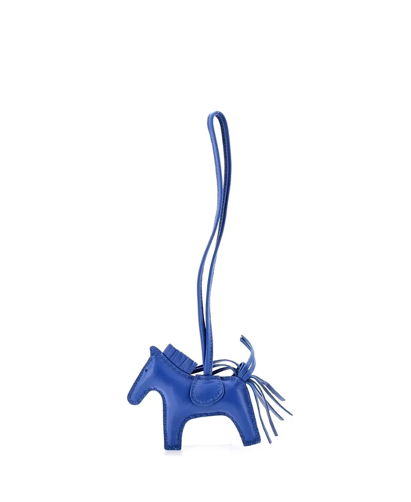 Pre-Owned Rodeo Fringe Leather Bag Charm by Hermes