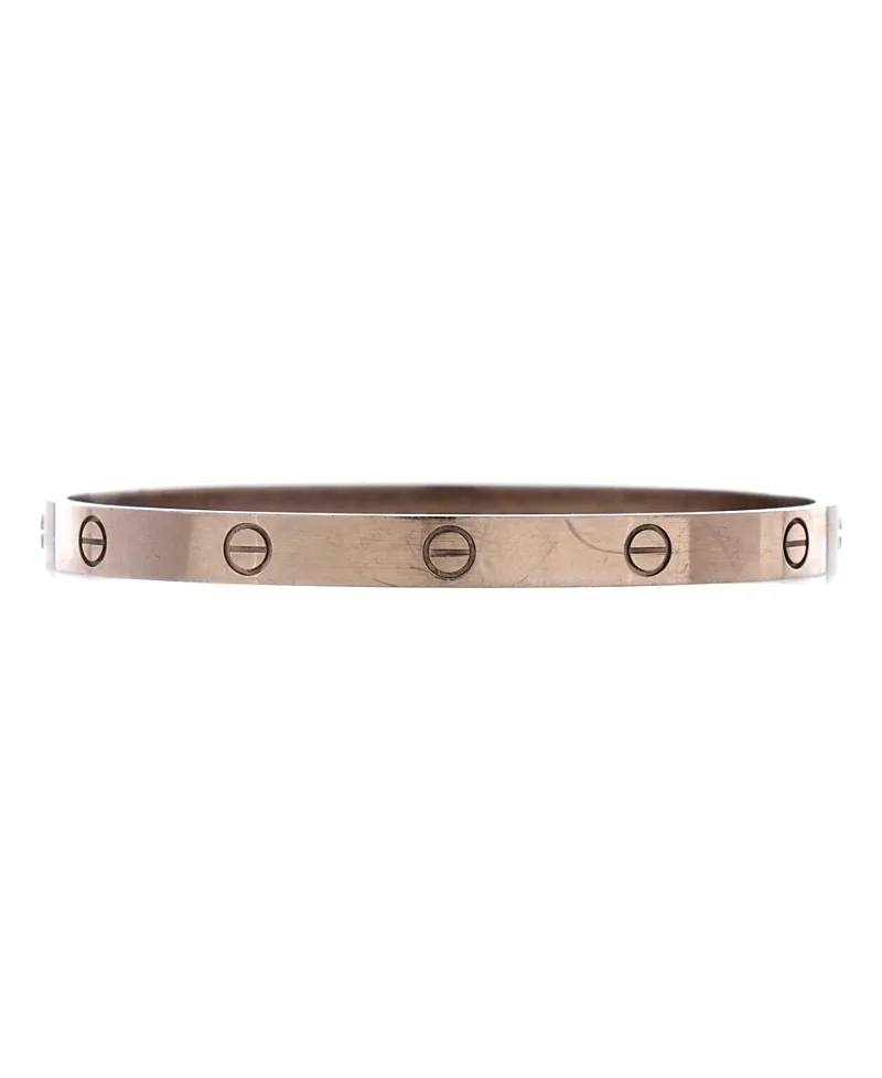 Pre-Owned Love Bracelet 18K White Gold