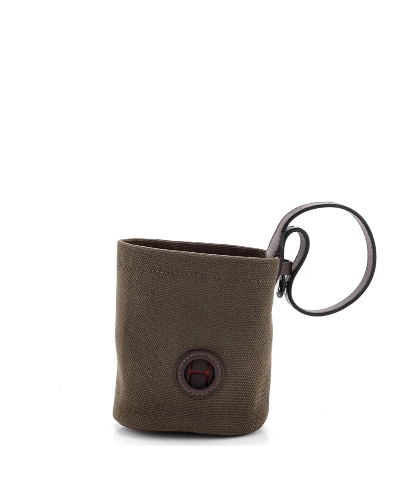 Pre-Owned On-The-Go Canvas Pouch by Hermes