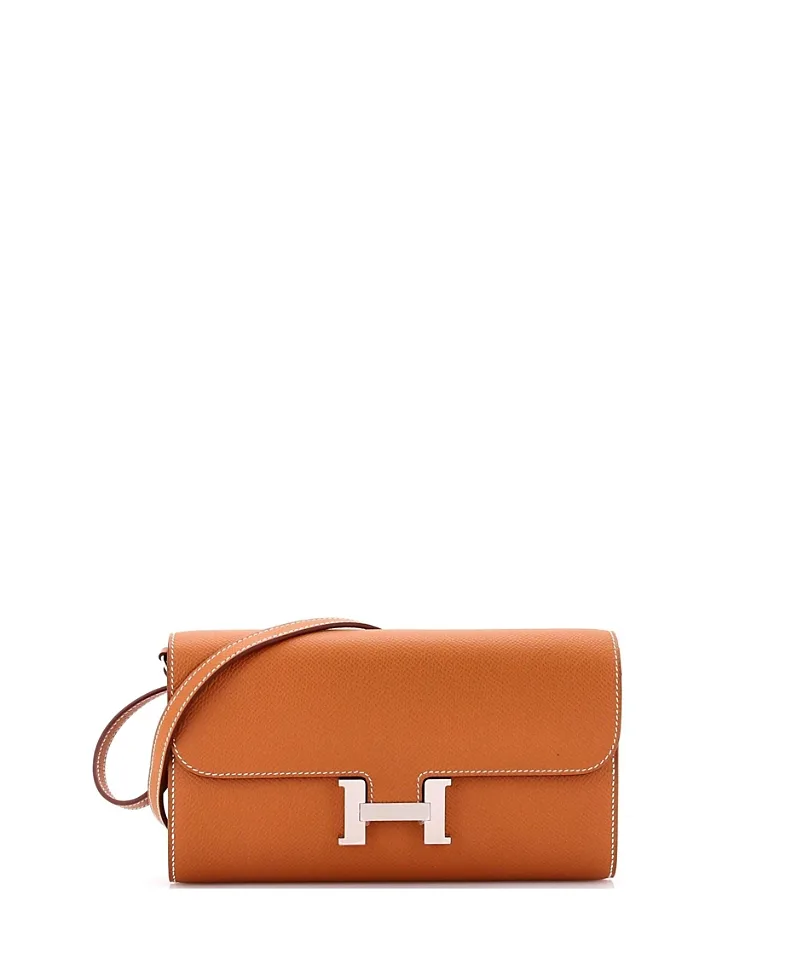 Pre-Owned Constance to Go Wallet Epsom by Hermes