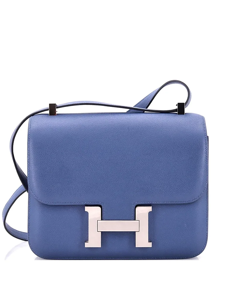Pre-Owned 24 Constance Bag Evercolor by Hermes