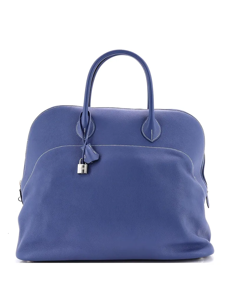 Pre-Owned Bolide Relax Evercolor Leather Tote by Hermes