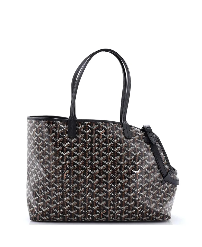 Pre-Owned Goyard Chien Gris Pet Carrier Tote Coated Canvas by Pre-owned Goyard