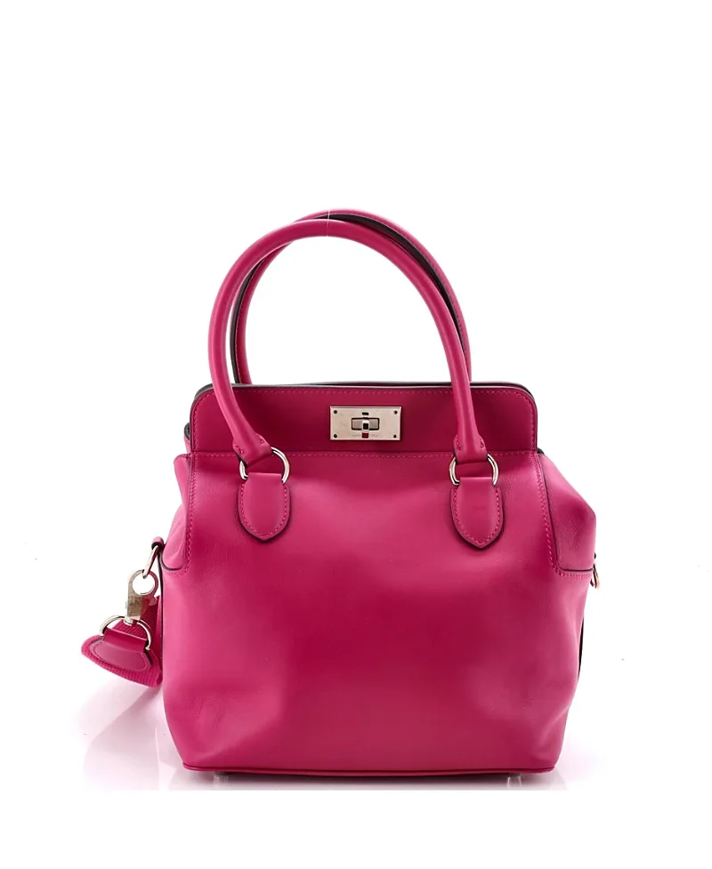 Pre-Owned 20 Toolbox Bag Swift by Hermes