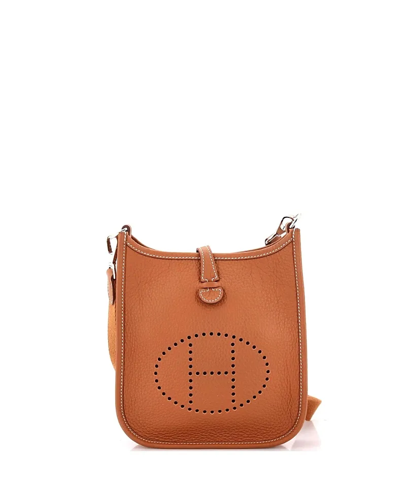 Pre-Owned Evelyne Leather Crossbody by Hermes