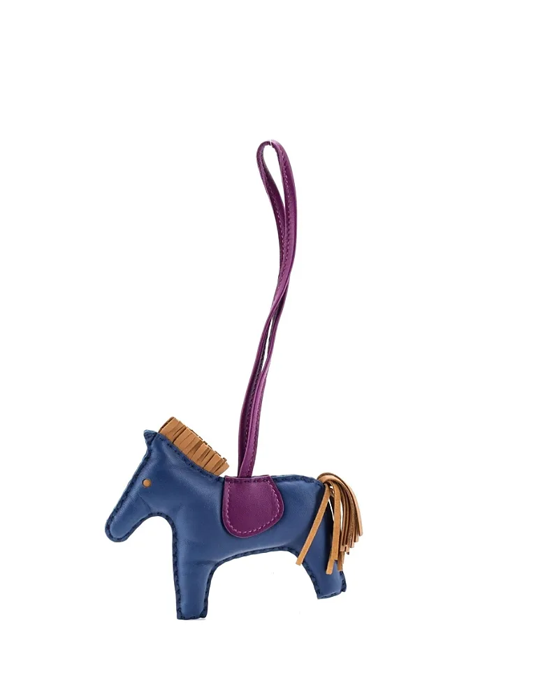 Pre-Owned Hermes mm GriGri Rodeo Bag Charm Leather by Hermes