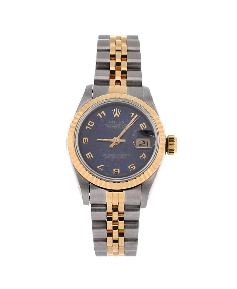Pre-Owned Rolex Oyster Perpetual Datejust Automatic Watch in Stainless Steel and Gold 26mm by Pre-owned Rolex