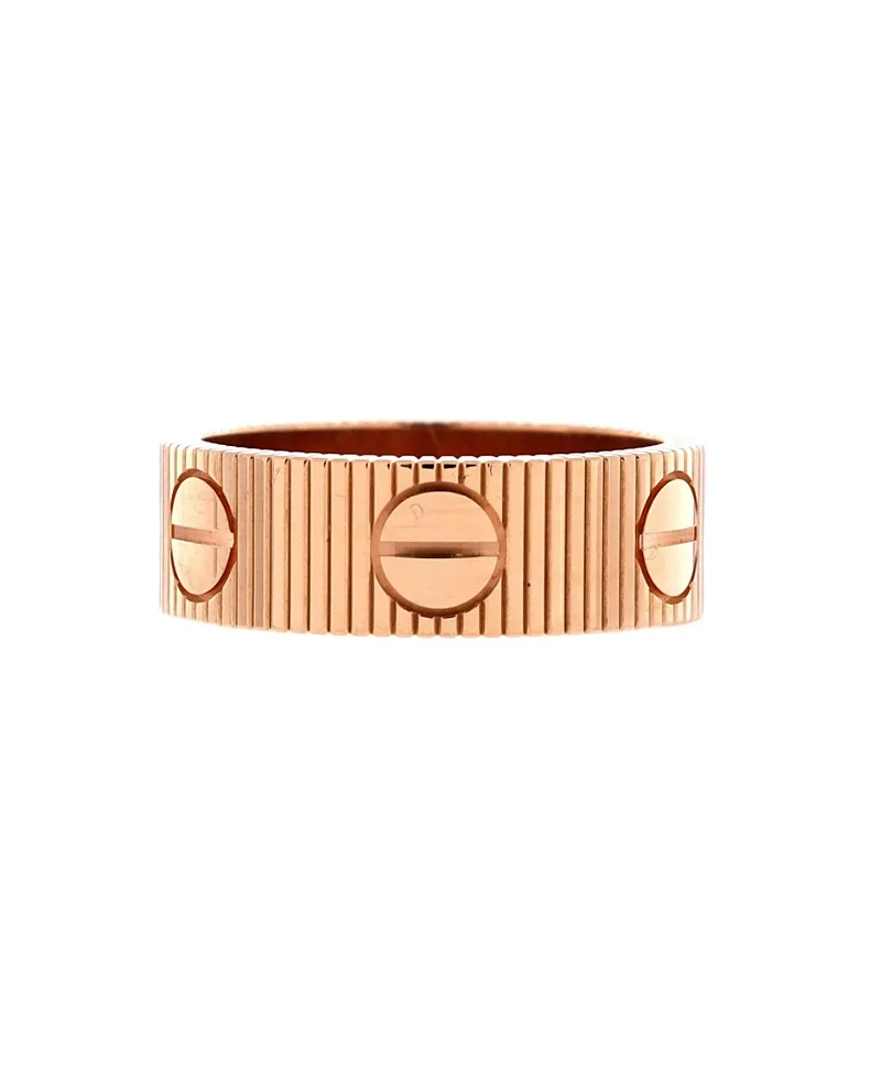 Pre-Owned Cartier Love Unlimited Ring 18K Rose Gold by Cartier's