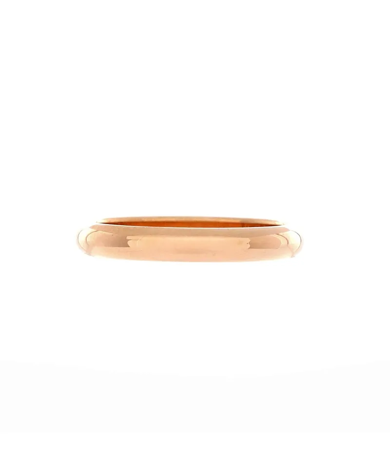 Pre-Owned Cartier 3mm C De Cartier Round Wedding Band Ring 18K Rose Gold by Cartier's