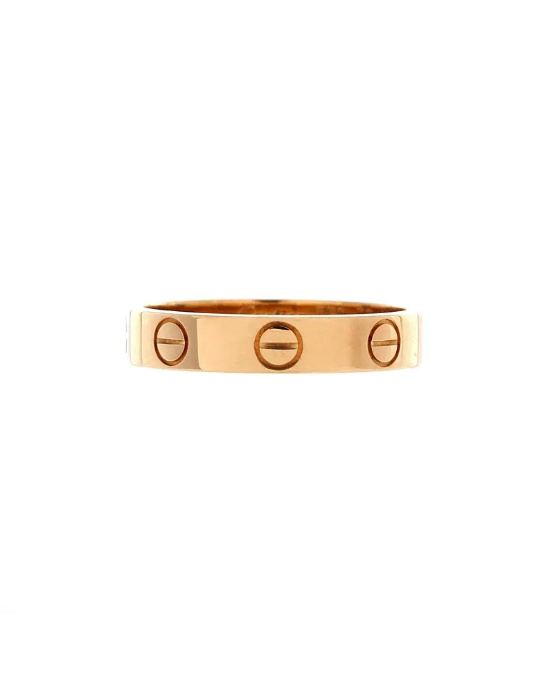 Pre-Owned Cartier Love Wedding Band Ring 18K Gold