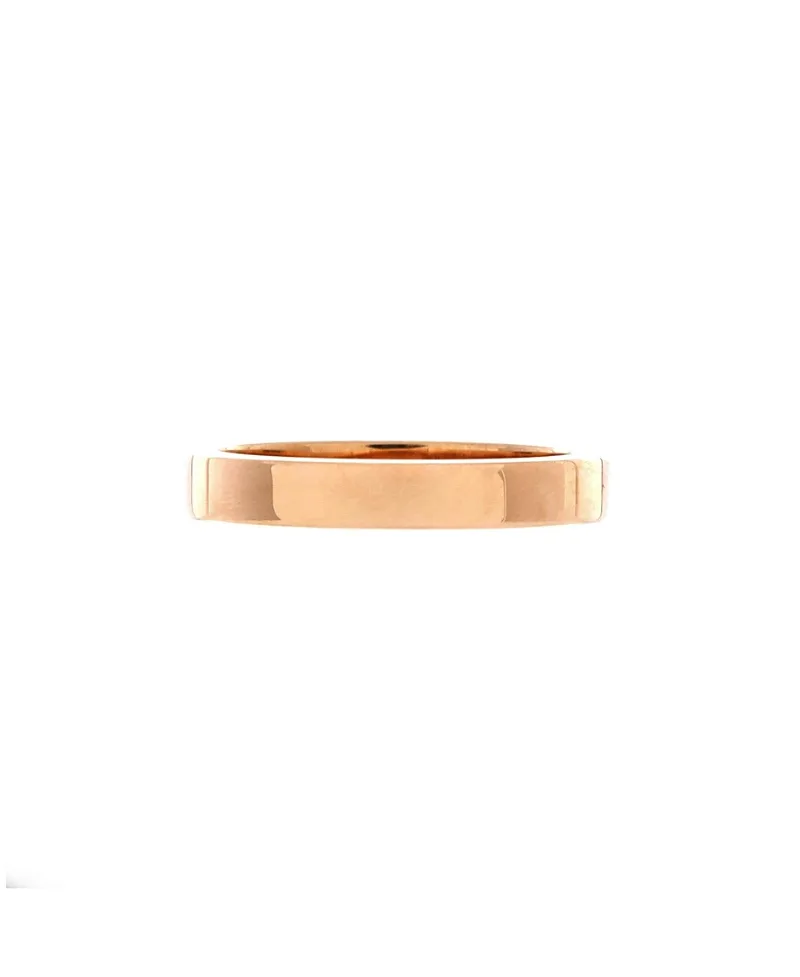 Pre-Owned Cartier 3mm C De Cartier Wedding Band Ring 18K Rose Gold by Cartier's