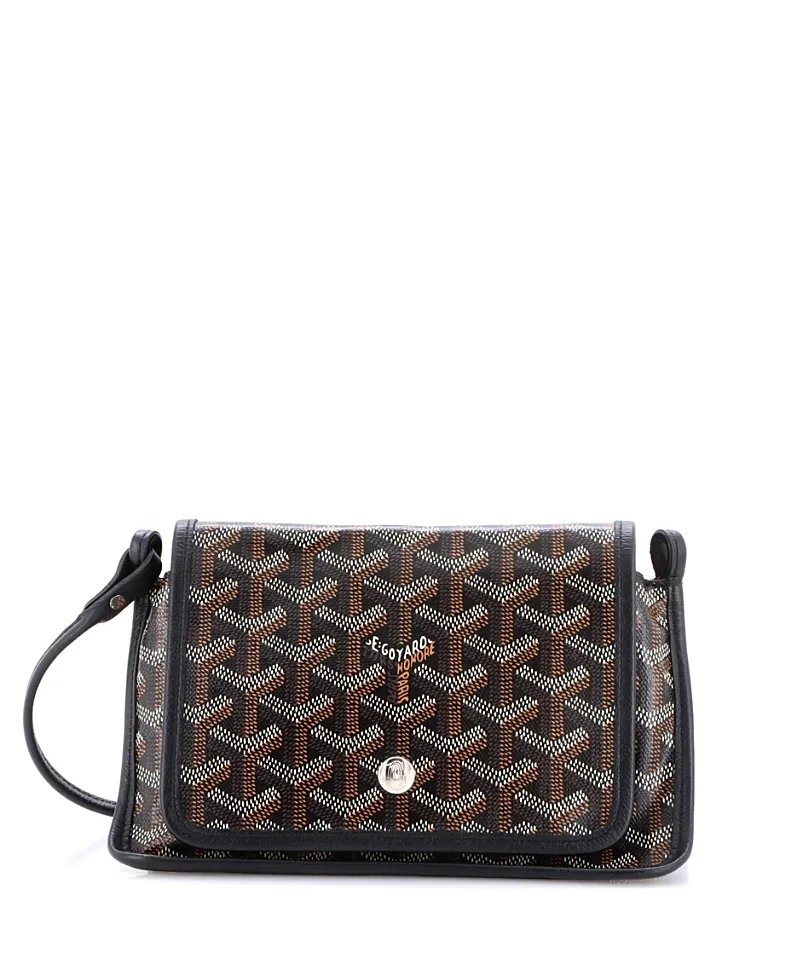 Pre-Owned Goyard Plumet Clutch Wallet Coated Canvas