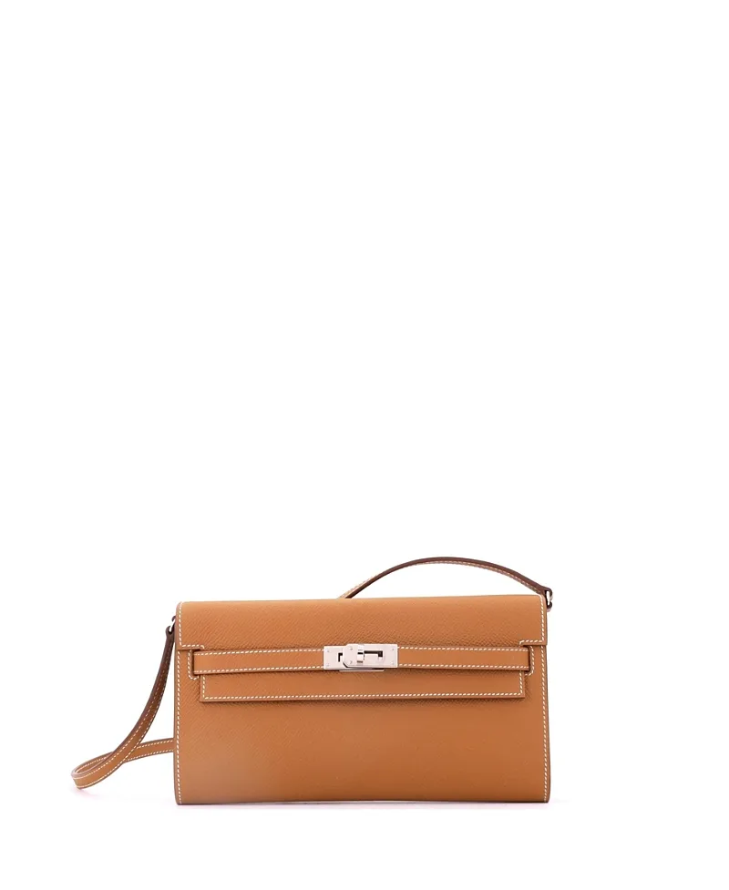 Pre-Owned Hermes Kelly to Go Wallet Epsom