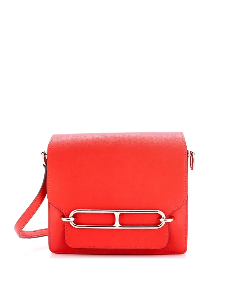 Pre-Owned Hermes 18 Roulis Bag Evercolor by Hermes