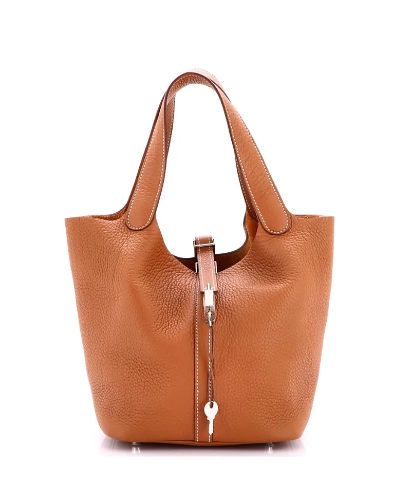 Pre-Owned mm Picotin Lock Bag Clemence