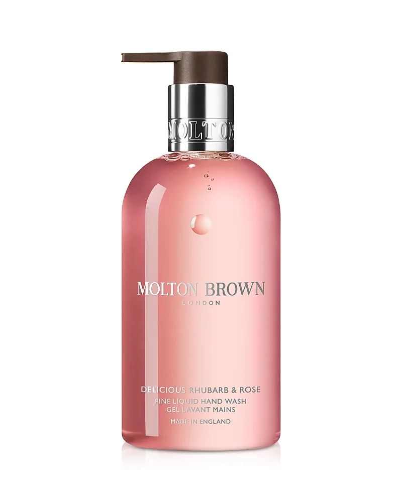 Delicious Rhubarb & Rose Fine Liquid Hand Wash 10 oz by Molton Brown