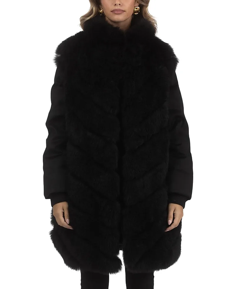 Select Cashmere Goat Diagonal Stroller with Loro Piana Cashmere Sleeves and Back by Gorski