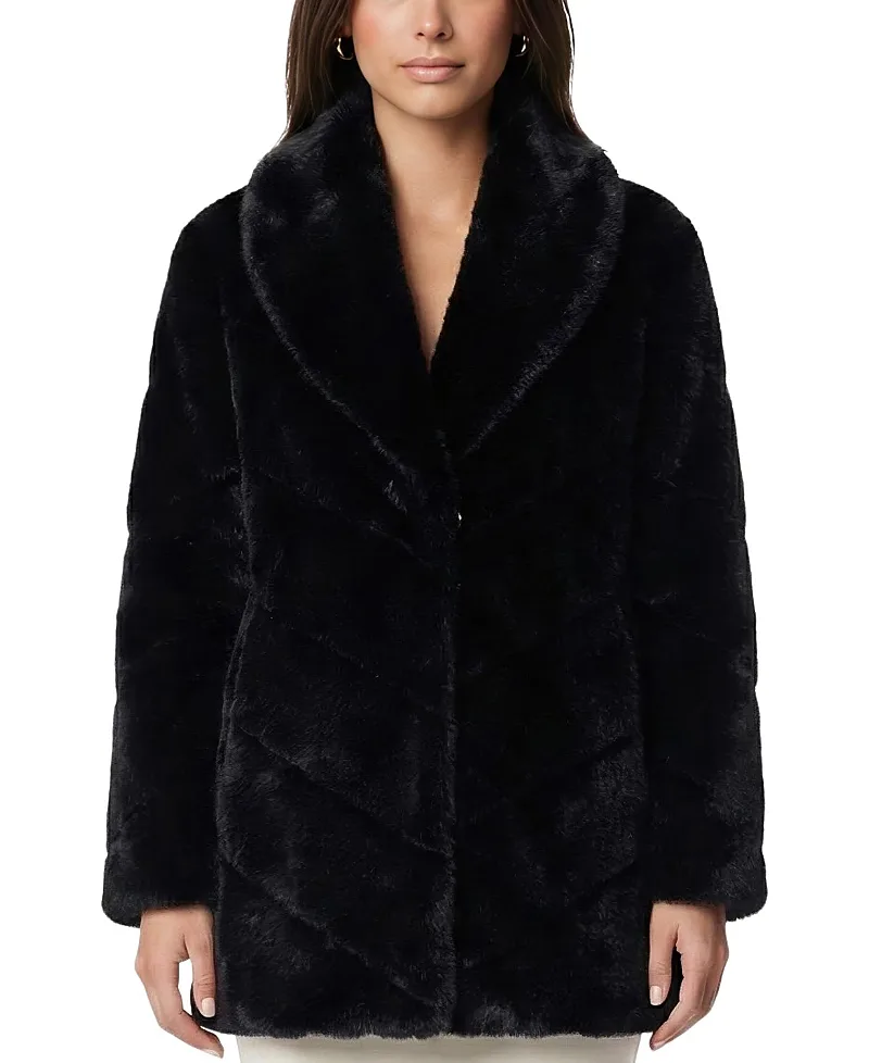 Faux Fur Mink Stroller Coat by Lyla Grant