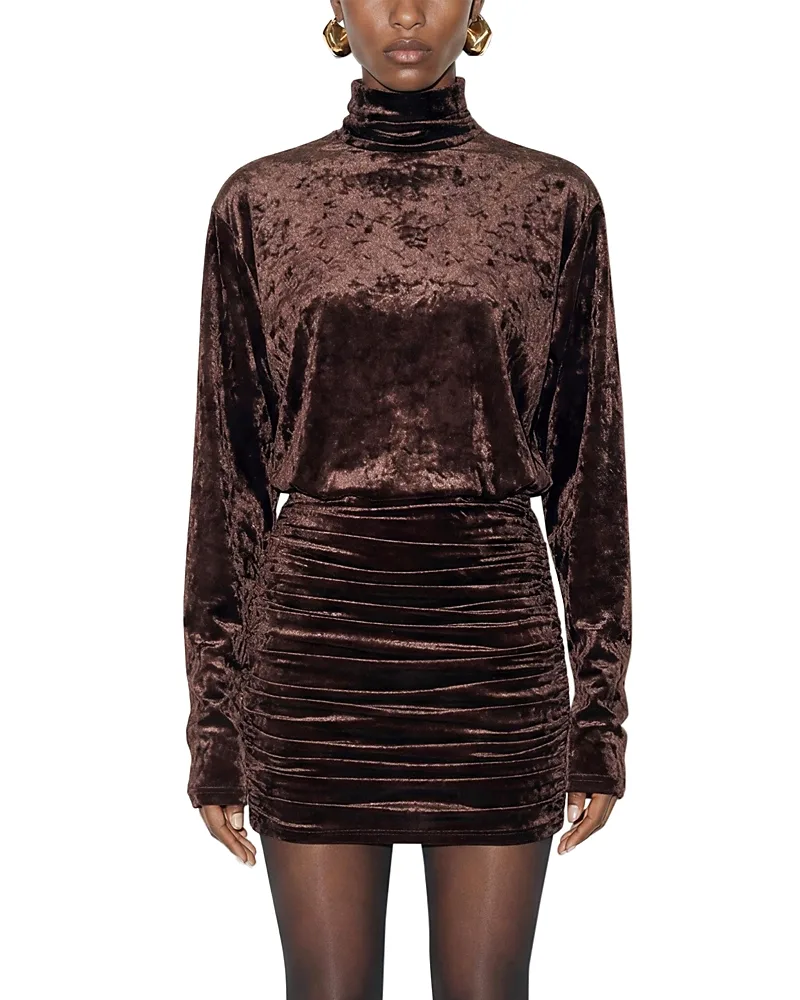 Cindia Ruched Dress by Ronny Kobo