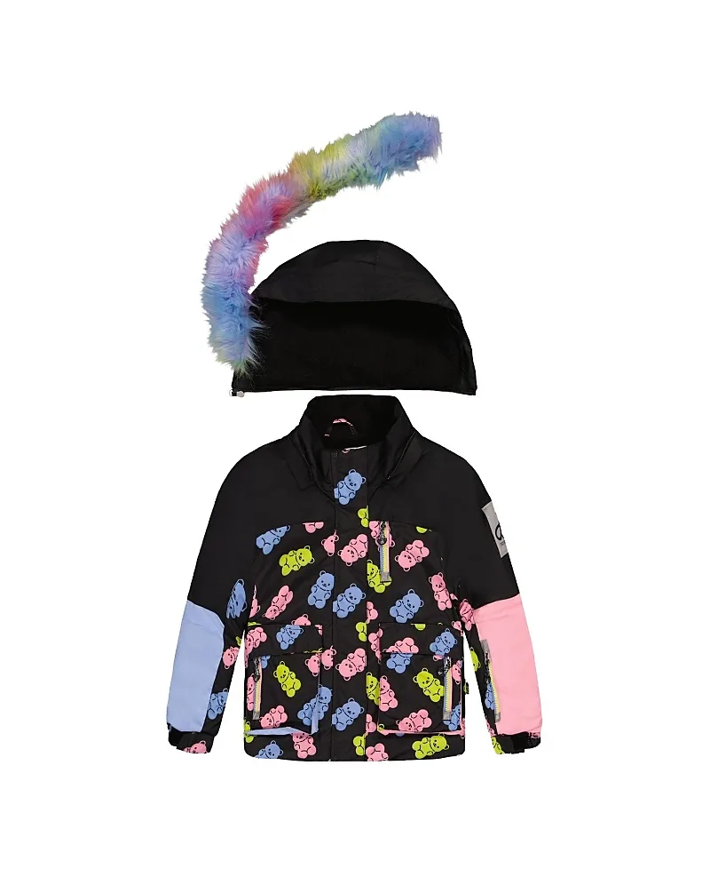 Play Gummy Bear Jacket & Reinforced Pants Two Piece Snowsuit by Deux Par Deux