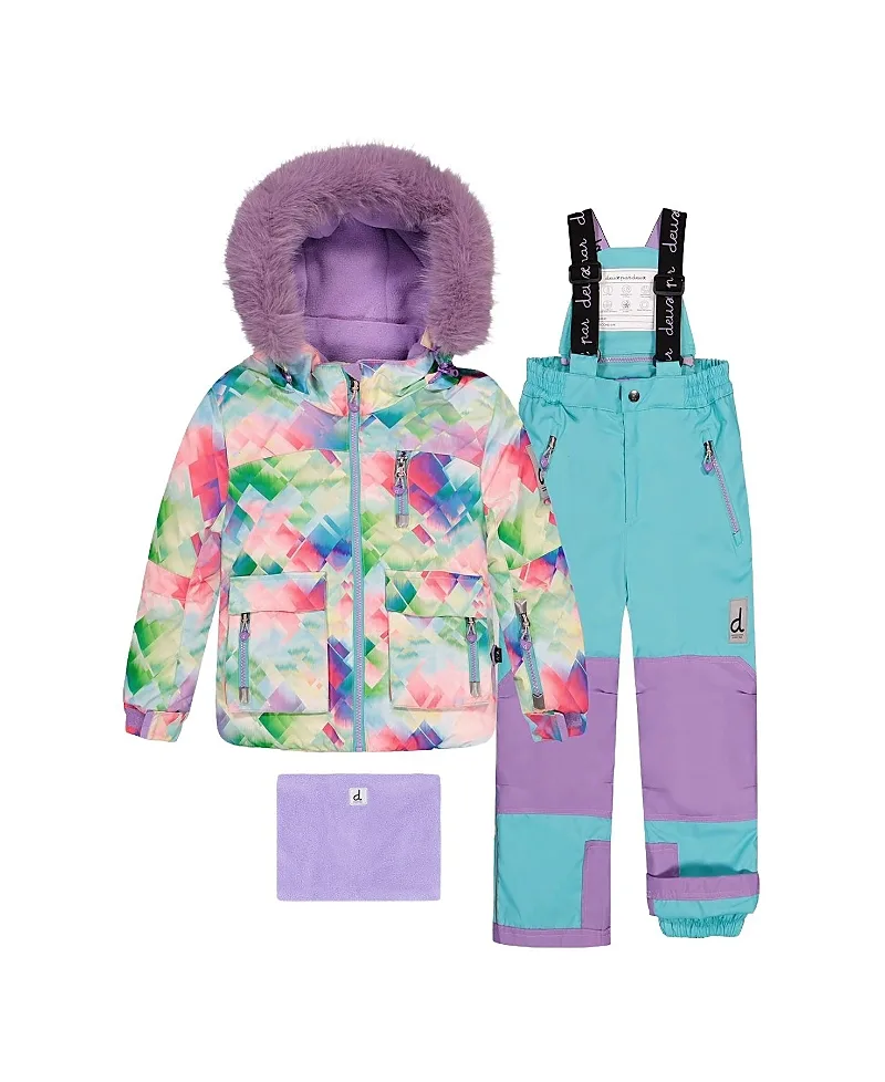 Play Jacket & Reinforced Pants Two Piece Snowsuit by Deux Par Deux