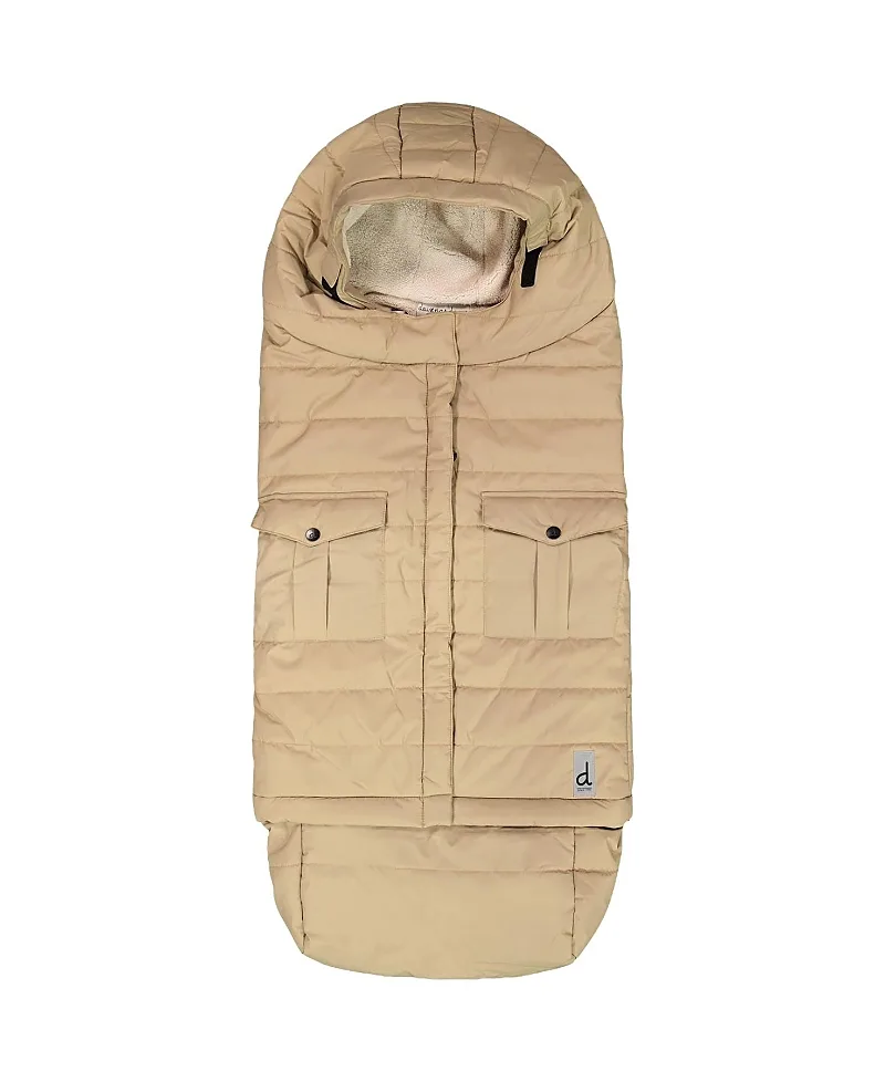 Evolutive Adjustable Hood Footmuff for Car Seats and Strollers by Deux Par Deux