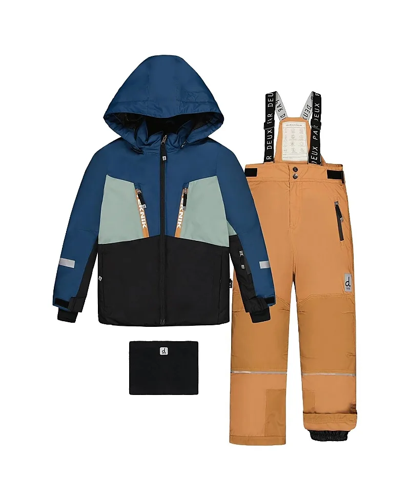 Teknik Fleece Jacket & Pants Two Piece Snowsuit by Deux Par Deux