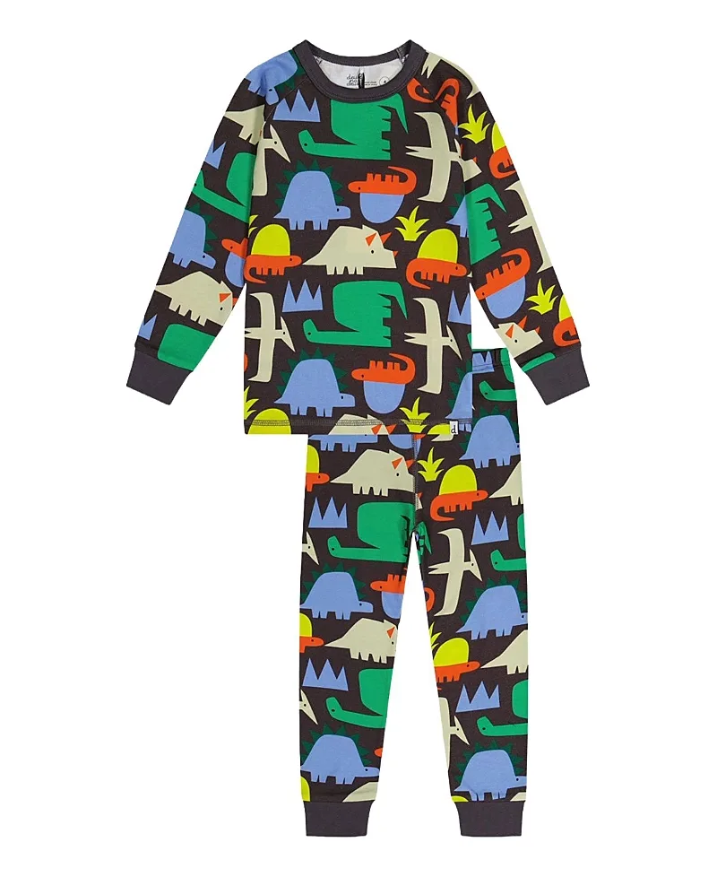 Organic Cotton Top Pants Two Piece Pajama Set by Deux Par Deux