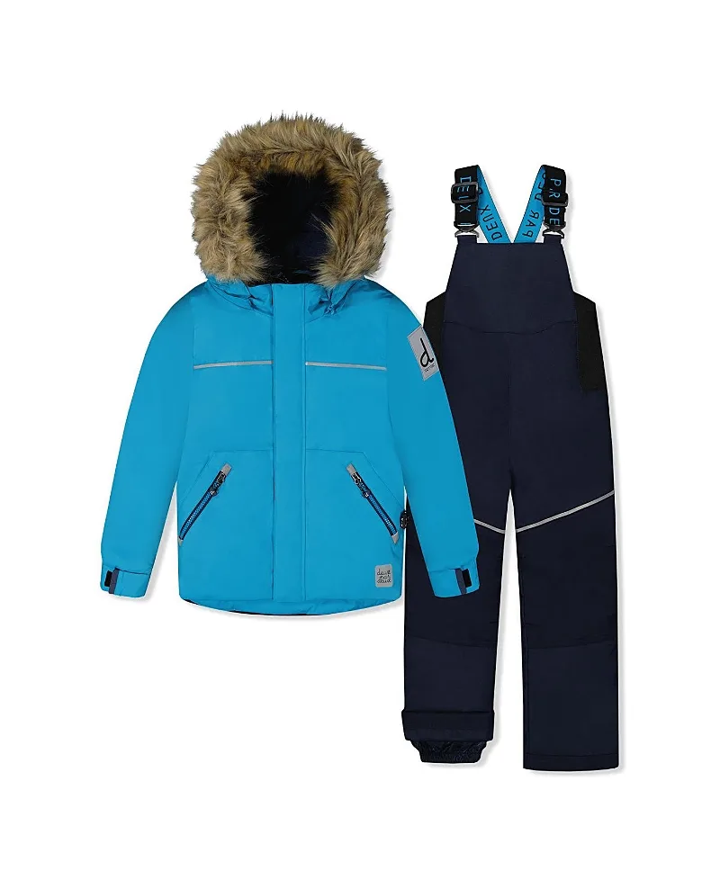 Discover Fleece Jacket Snow Pants Two Piece Snowsuit by Deux Par Deux