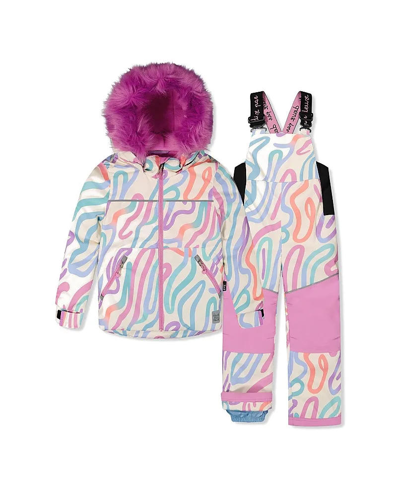 Discover Line Jacket Snow Pants Two Piece Snowsuit by Deux Par Deux