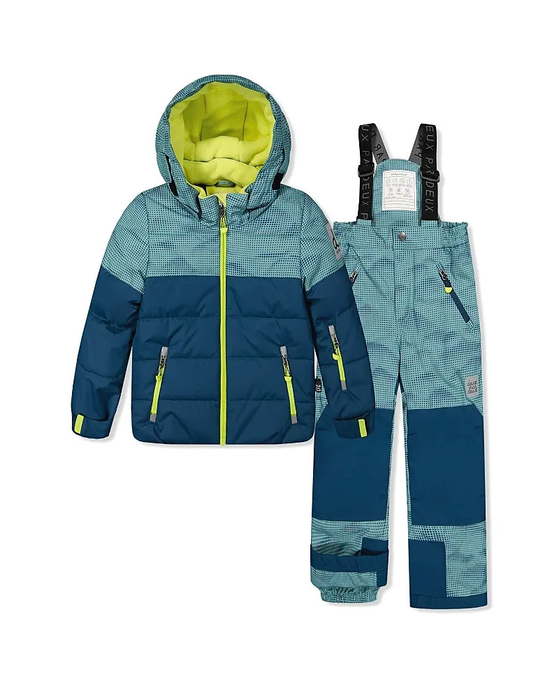 Play Jacket & Pants Neckwarmer Two Piece Snowsuit by Deux Par Deux