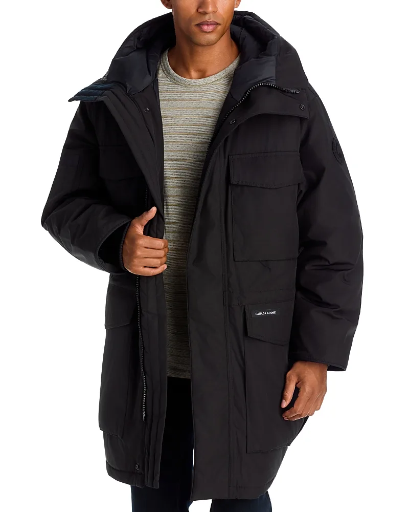 Erie Hooded Bold Pocket Down Parka Jacket by Canada Goose