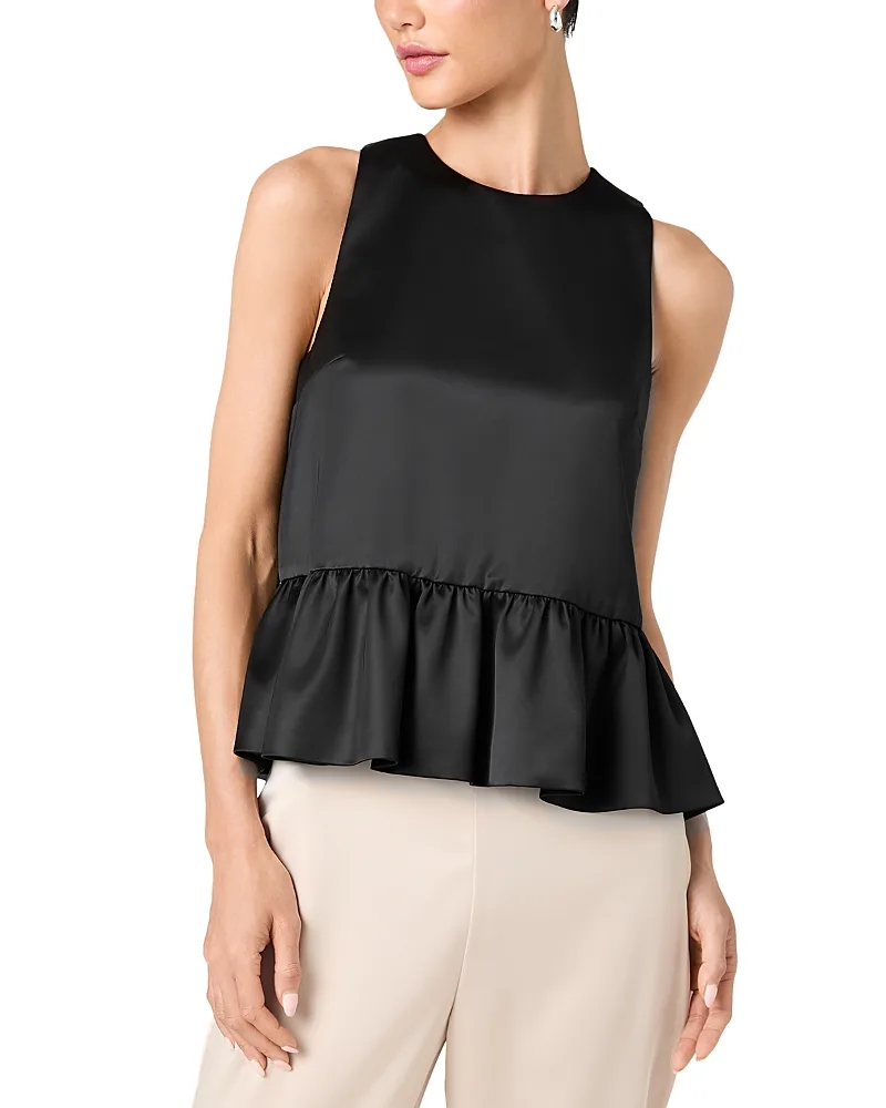 Carey Satin Sleeveless Top by French Connection