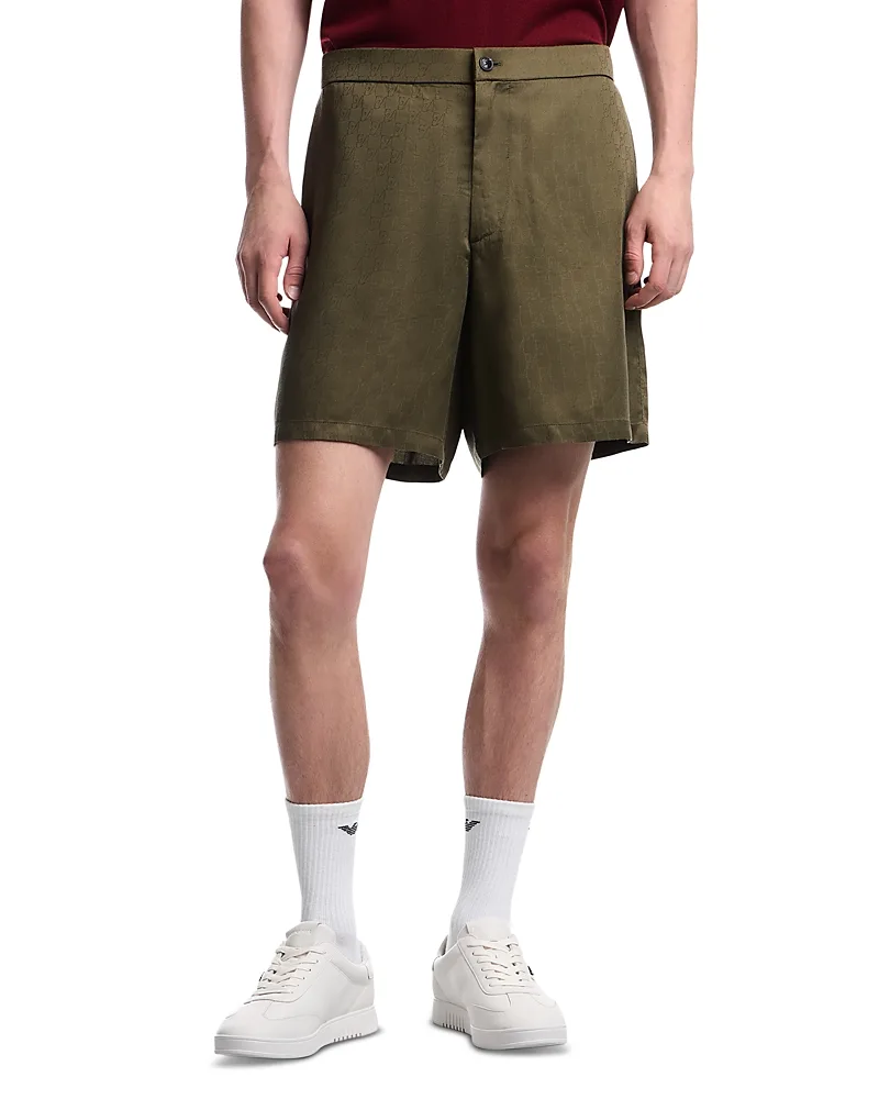 Emporio Armani Jacquard Bermuda Shorts by Armani