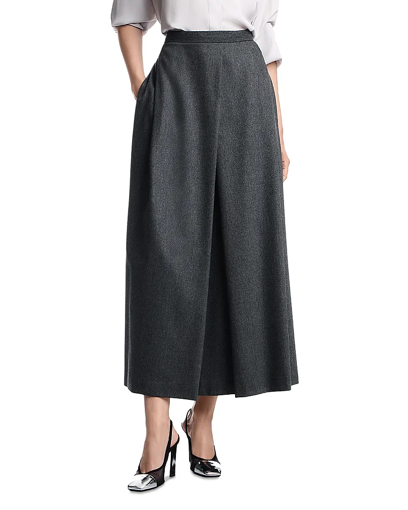 Emporio Armani Wool & Cashmere Stretch Skirt by Armani