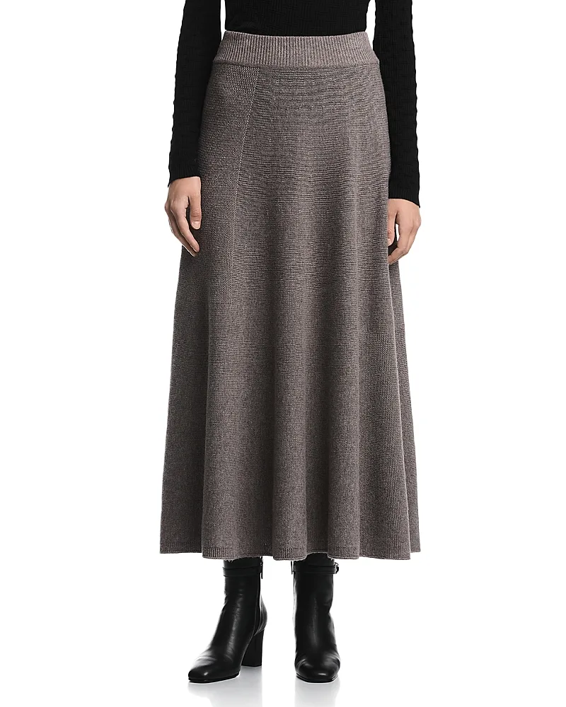Emporio Armani Wool & Cashmere Pull on Skirt by Armani
