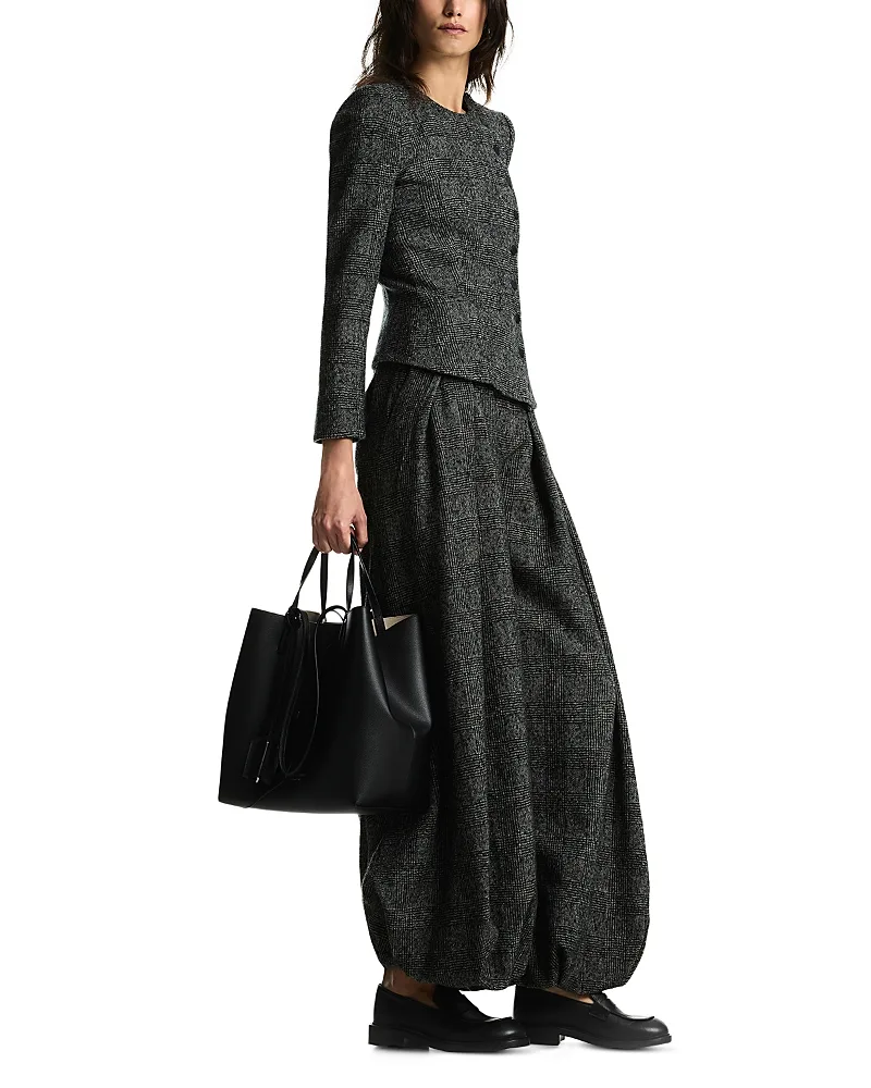 Emporio Armani Wool Asymmetrical Jacket by Armani