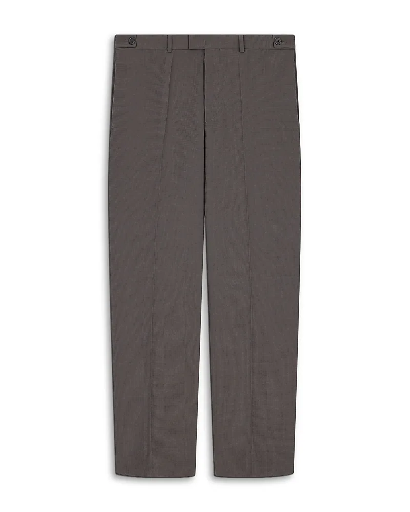 Emporio Armani 3D Crepe Pleated Jersey Trousers by Armani