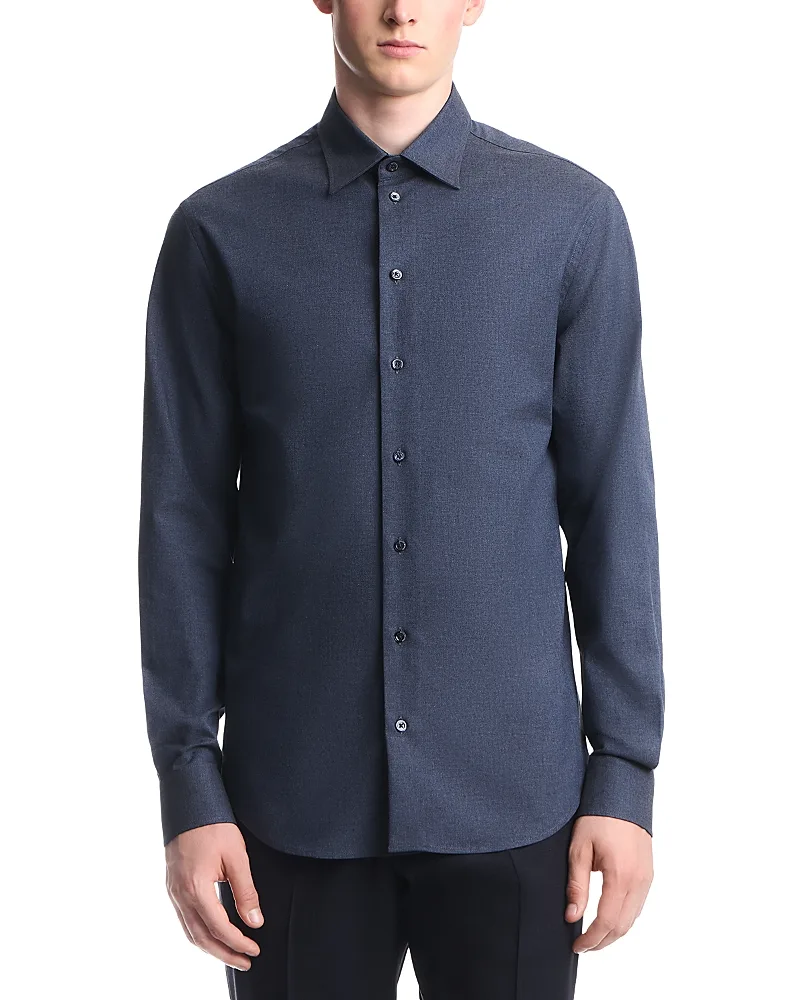 Emporio Armani Cotton Chambray Shirt by Armani