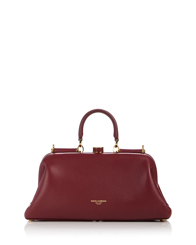 Dolce & Gabbana Grandma Leather Top Handle Bag by Dolce & Gabbana