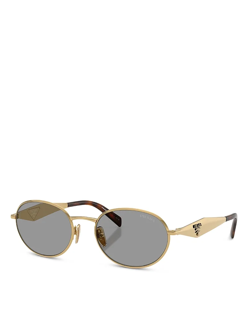 Prada Oval Sunglasses, 54mm by Prada