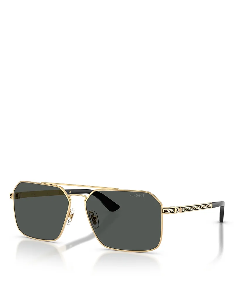 Versace Rectangular Sunglasses, 60mm by Versace