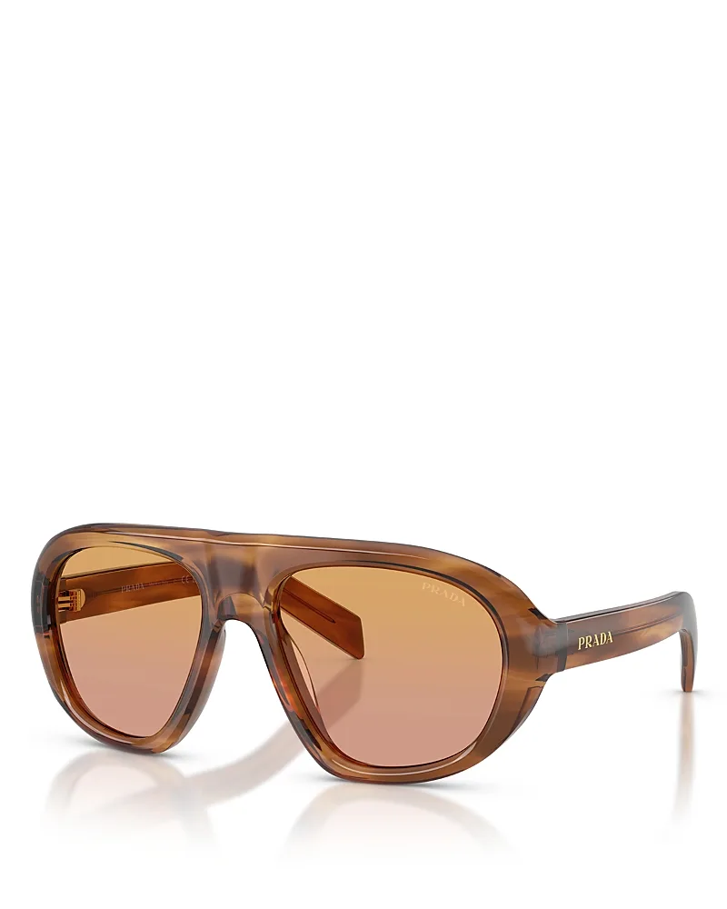 Round Sunglasses, 56mm by Prada