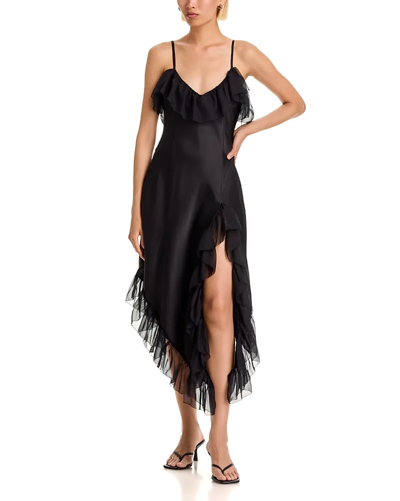 Ruffle Maxi Dress by AQUA