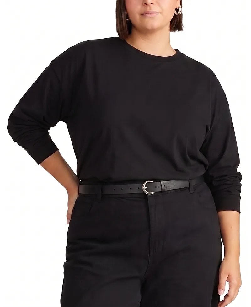 Long Sleeve Relaxed Tee by Universal Standard