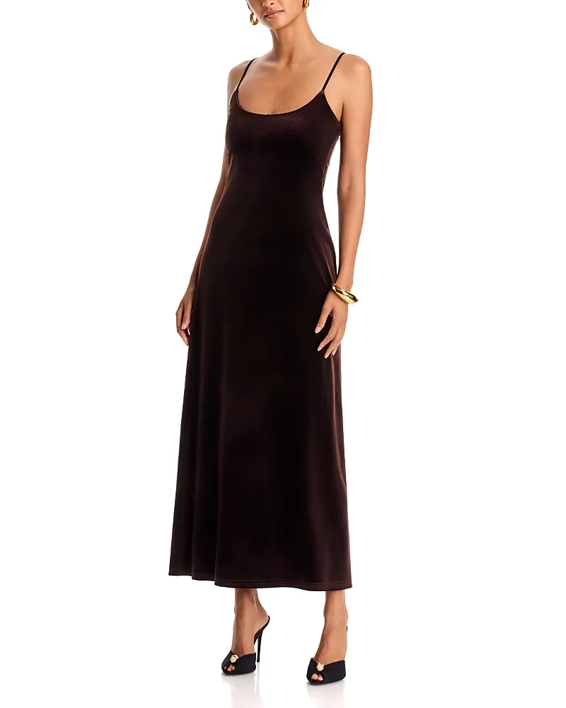 Velvet a Line Maxi Dress by AQUA
