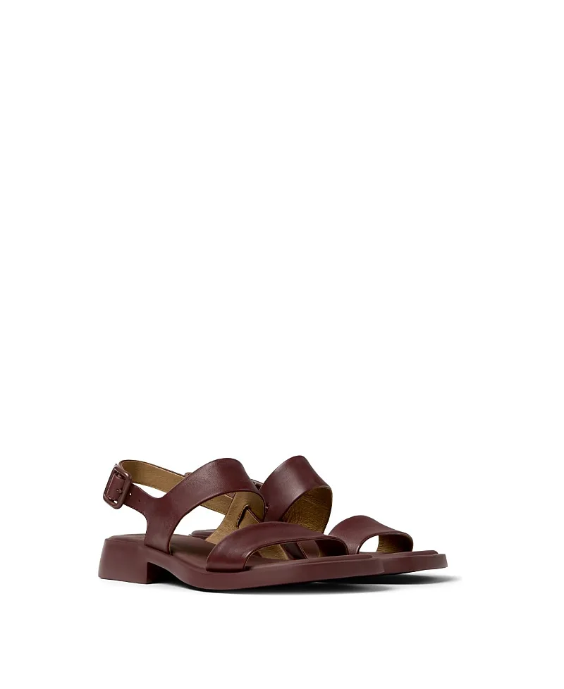 Dana Leather 2-Strap Sandal by Camper