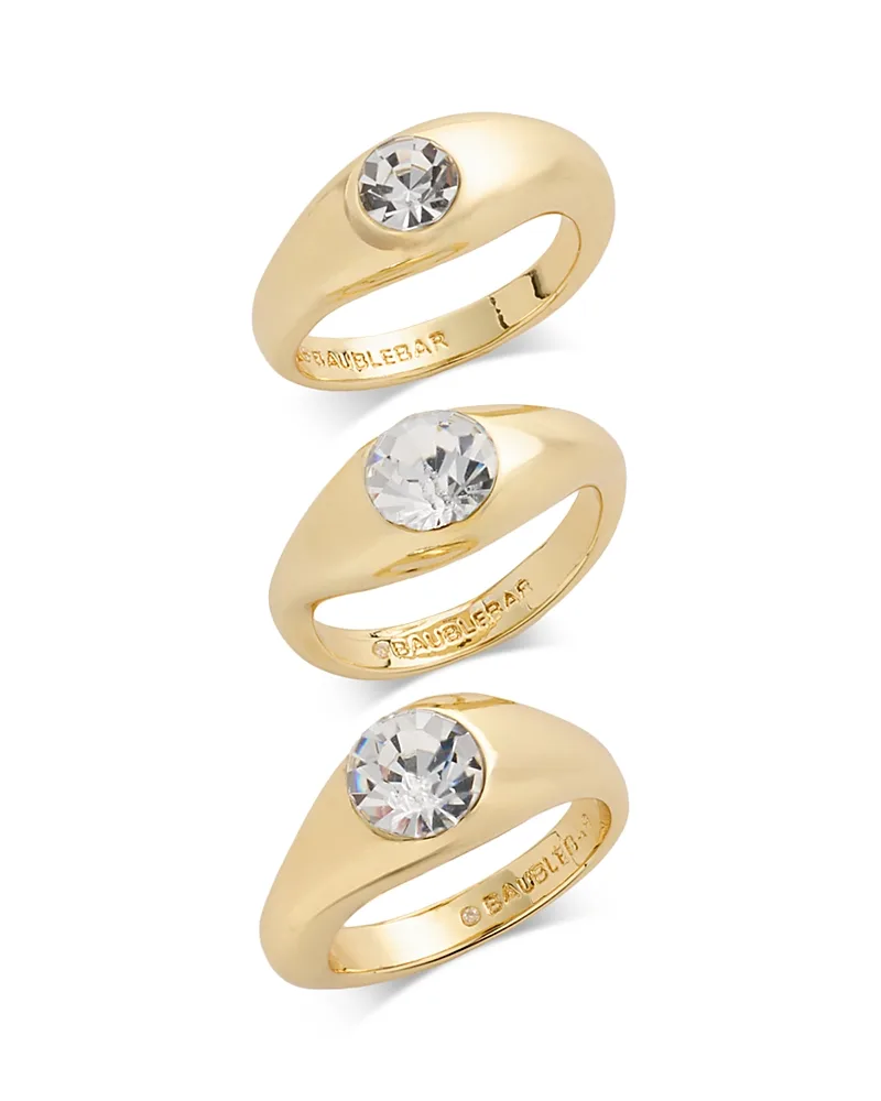 Abigail Ring Stack, Set of 3 by BaubleBar