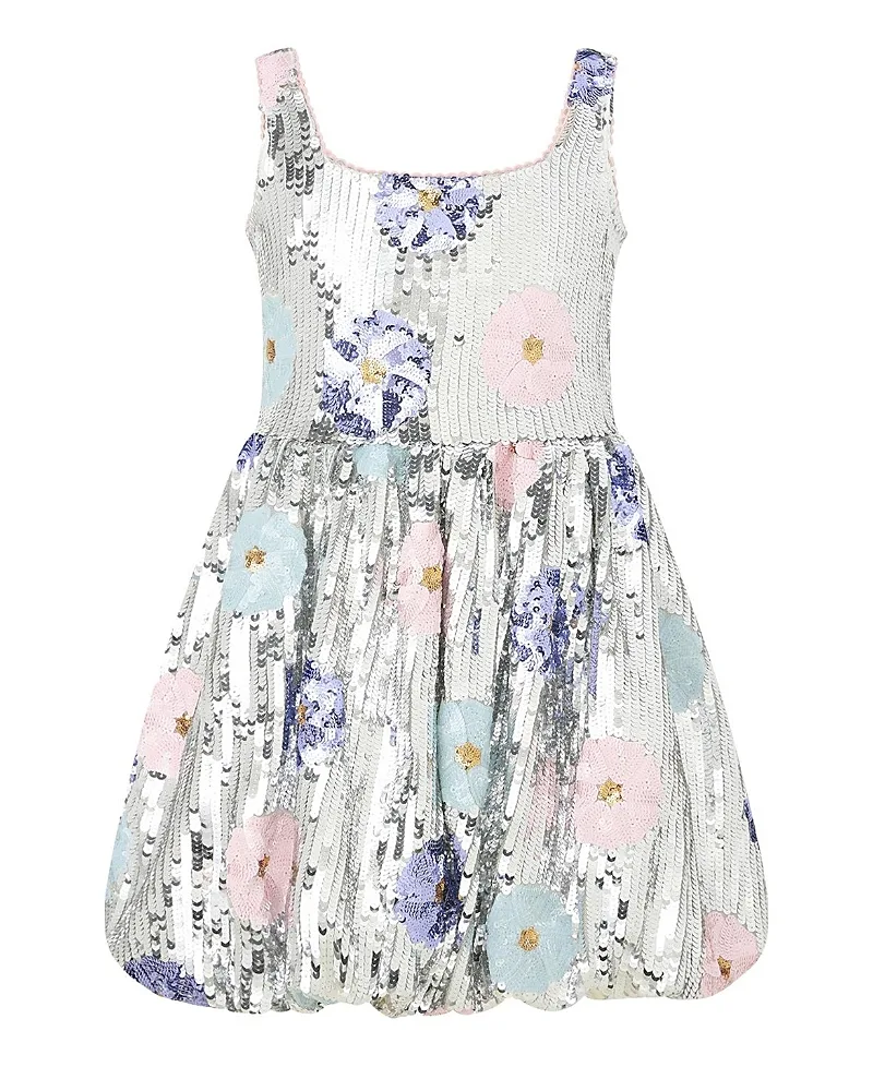 Aria Sequin Mini Dress by Marlo Kids