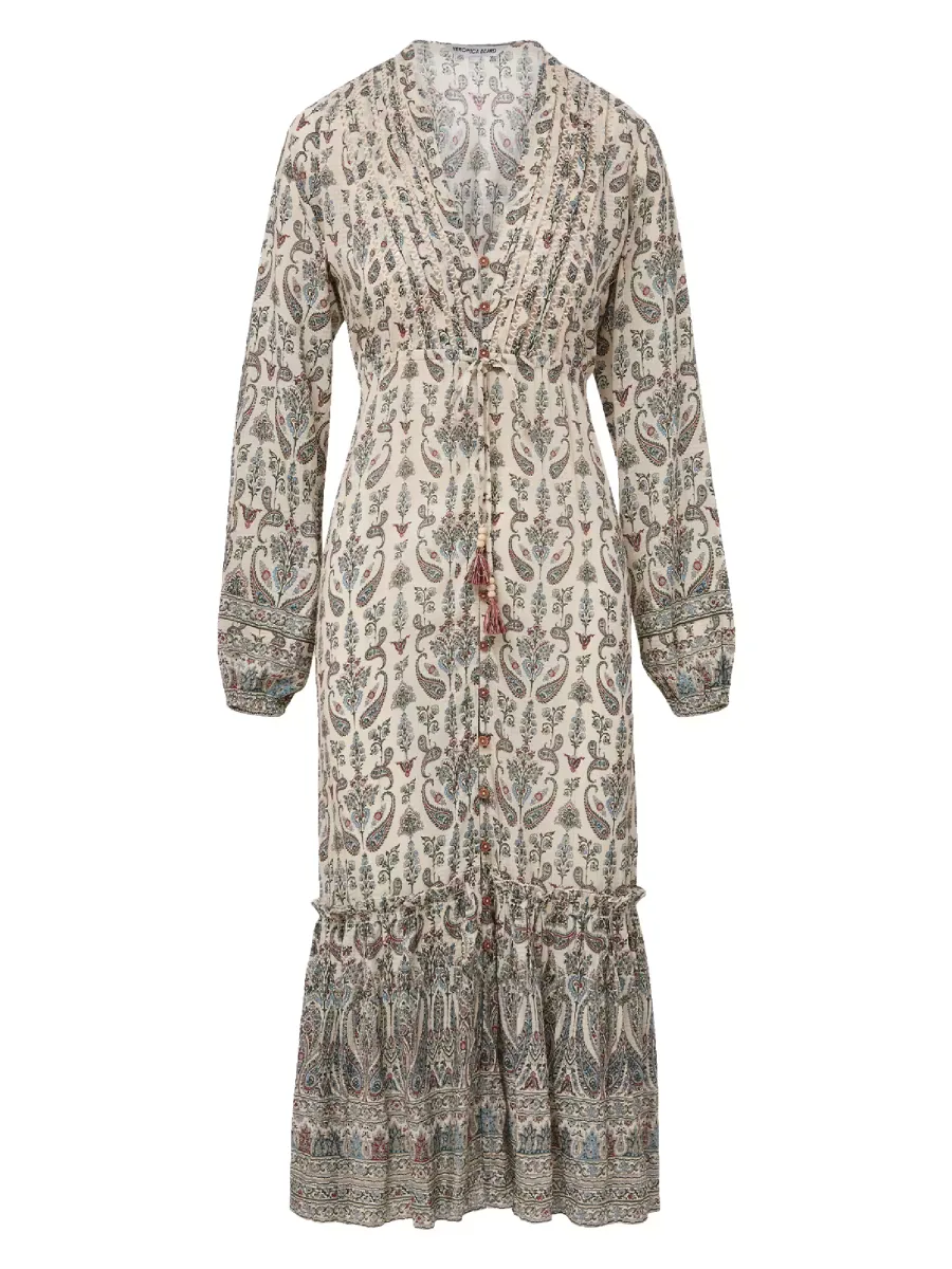 Vani Printed Midi-Dress by Veronica Beard